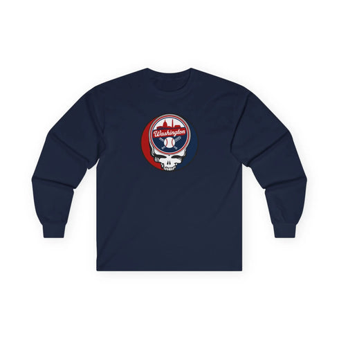 Grateful Dead - Washington Nationals Grateful Dead Long Sleeve Tee - MLB - StealieShop